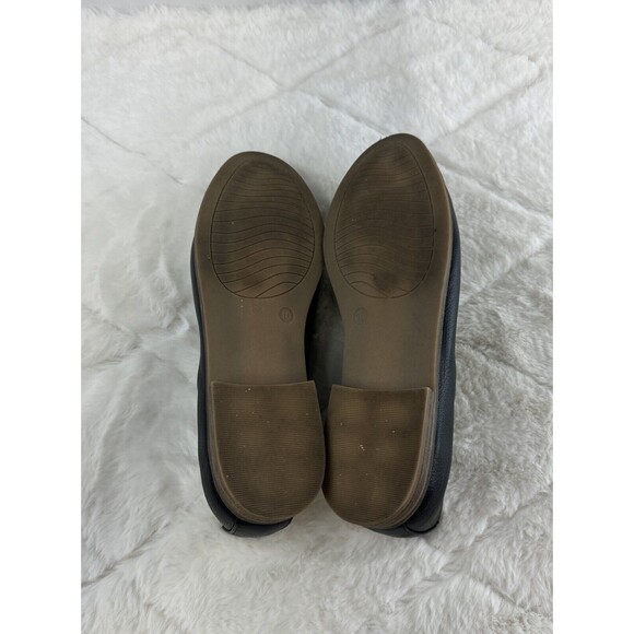 Michael Michael Shannon Womens 10 Sherrill Slip On Loafers Flats 103650 Black - Picture 8 of 8